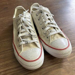 Converse Chuck Taylor All Star UNISEX Mens 7.5 / Womens 9.5 High Low Top white